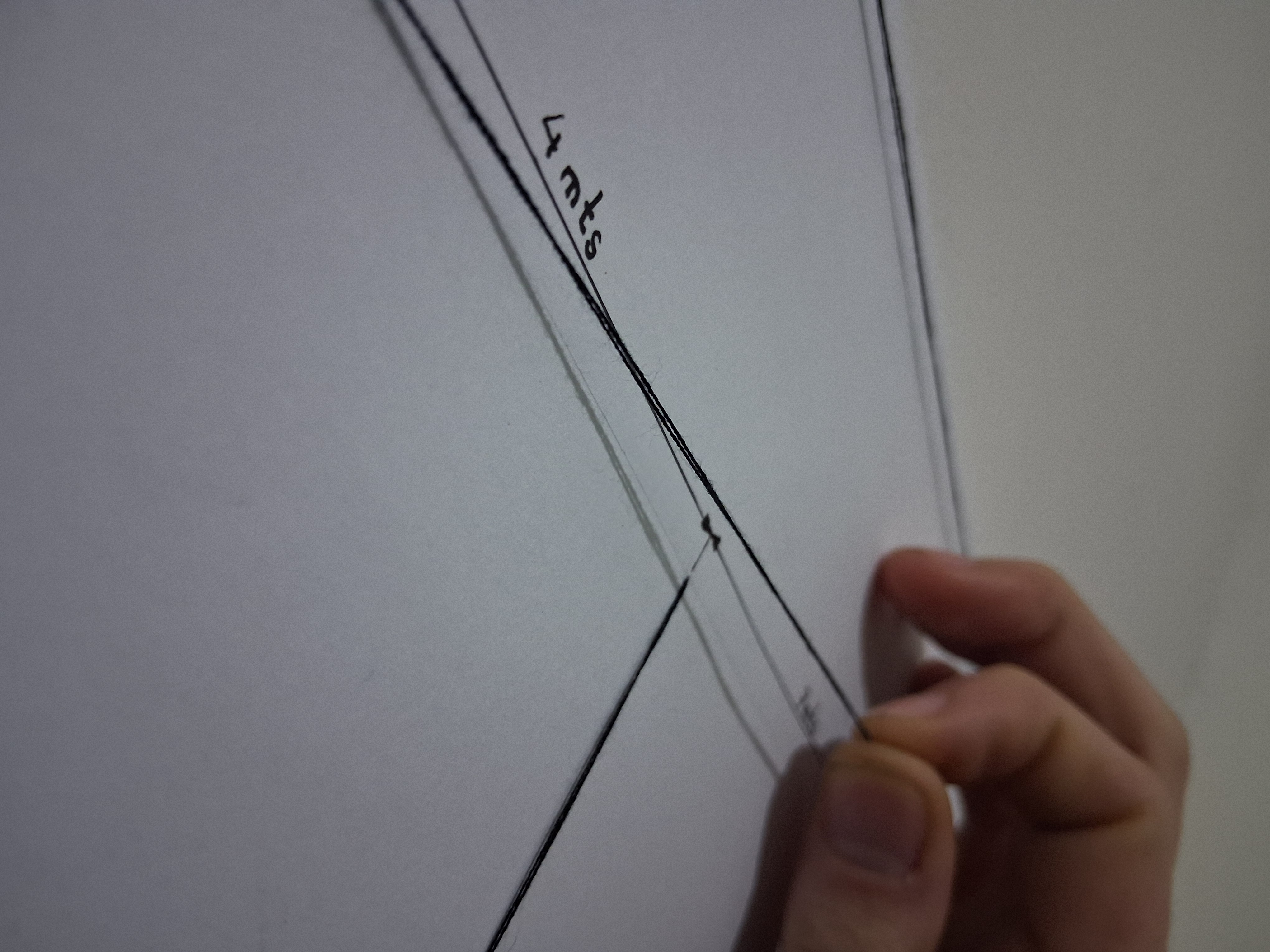 Desarrollo del Afiche con Hilos - Detalle de Trama 1